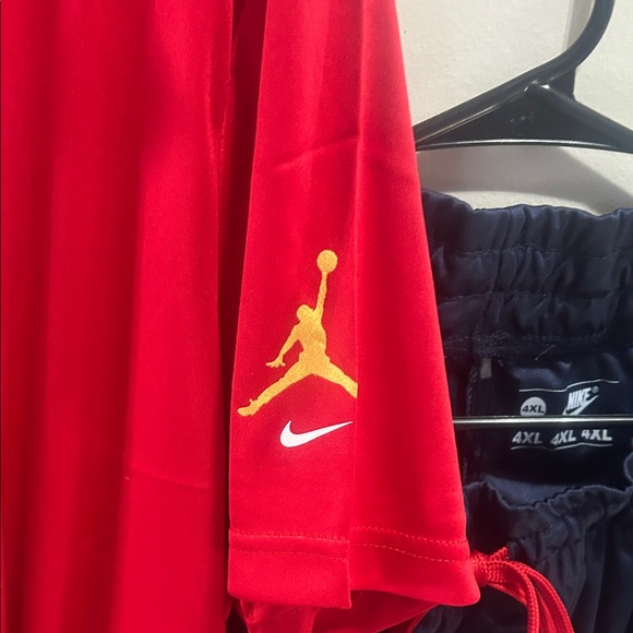 Nike Red and Navy Sports Set with Gold Accents - Picture 6 of 11